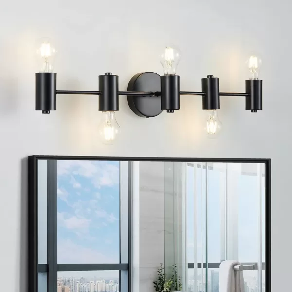 WUZUPS 5=Lampu Vannas Istabas Apgaismojums - Mūsdienīgs Sienas Lampa