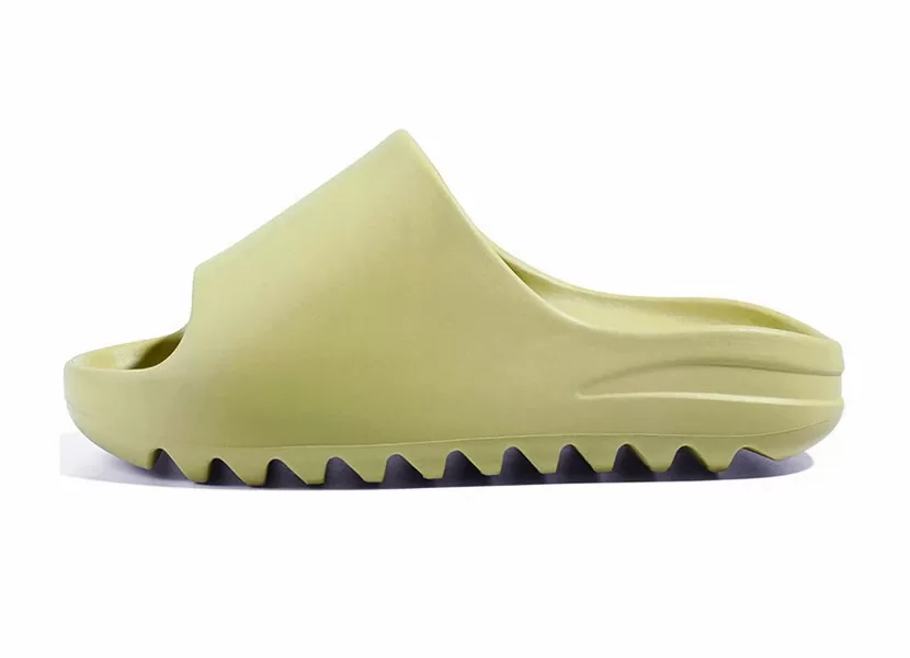 TOCONFFON Vīriešu un Sieviešu Platformas Cushion Čības – EVA Pretslīdes Vieglas Atvērtā Purngalu Dušas Sandales iekšā un ārā (Zaļas, izm. 38-39)