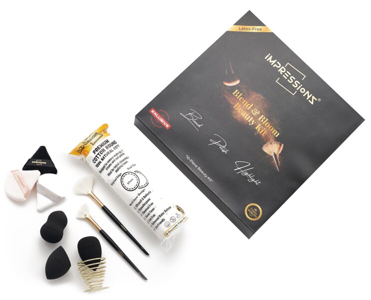 ImpressionZ 10 daļu makijāžas komplekts - ideāls visām ādas tipiem