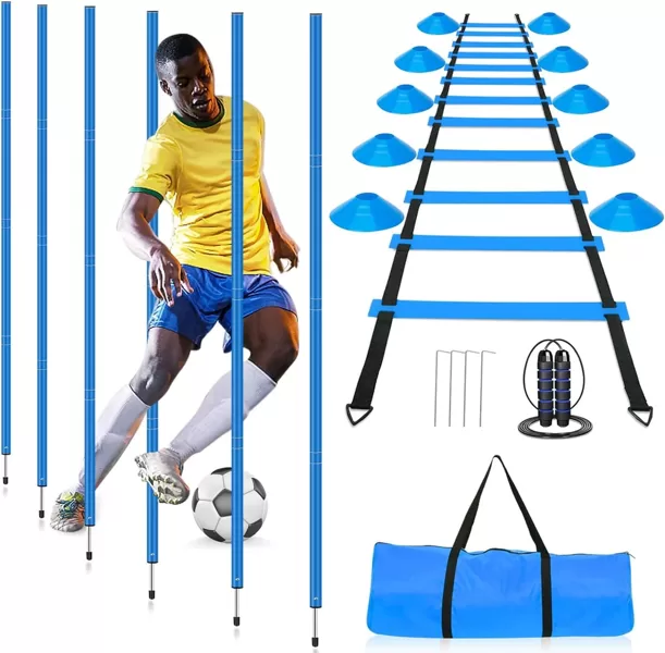 YGORTECH Agility Training Poles komplekts